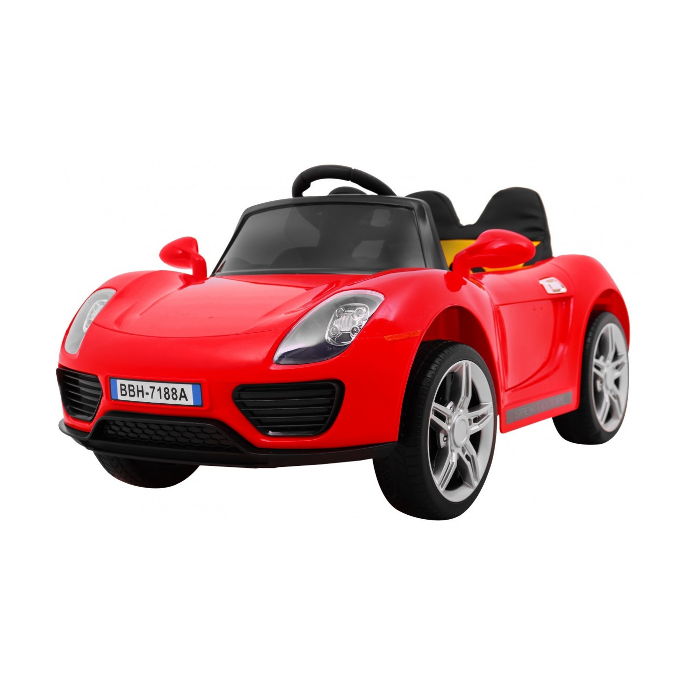 Roadster vozidlo červené