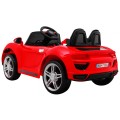 Roadster vozidlo červené