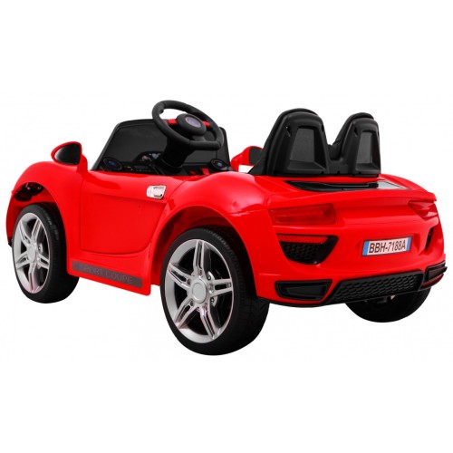 Roadster vozidlo červené