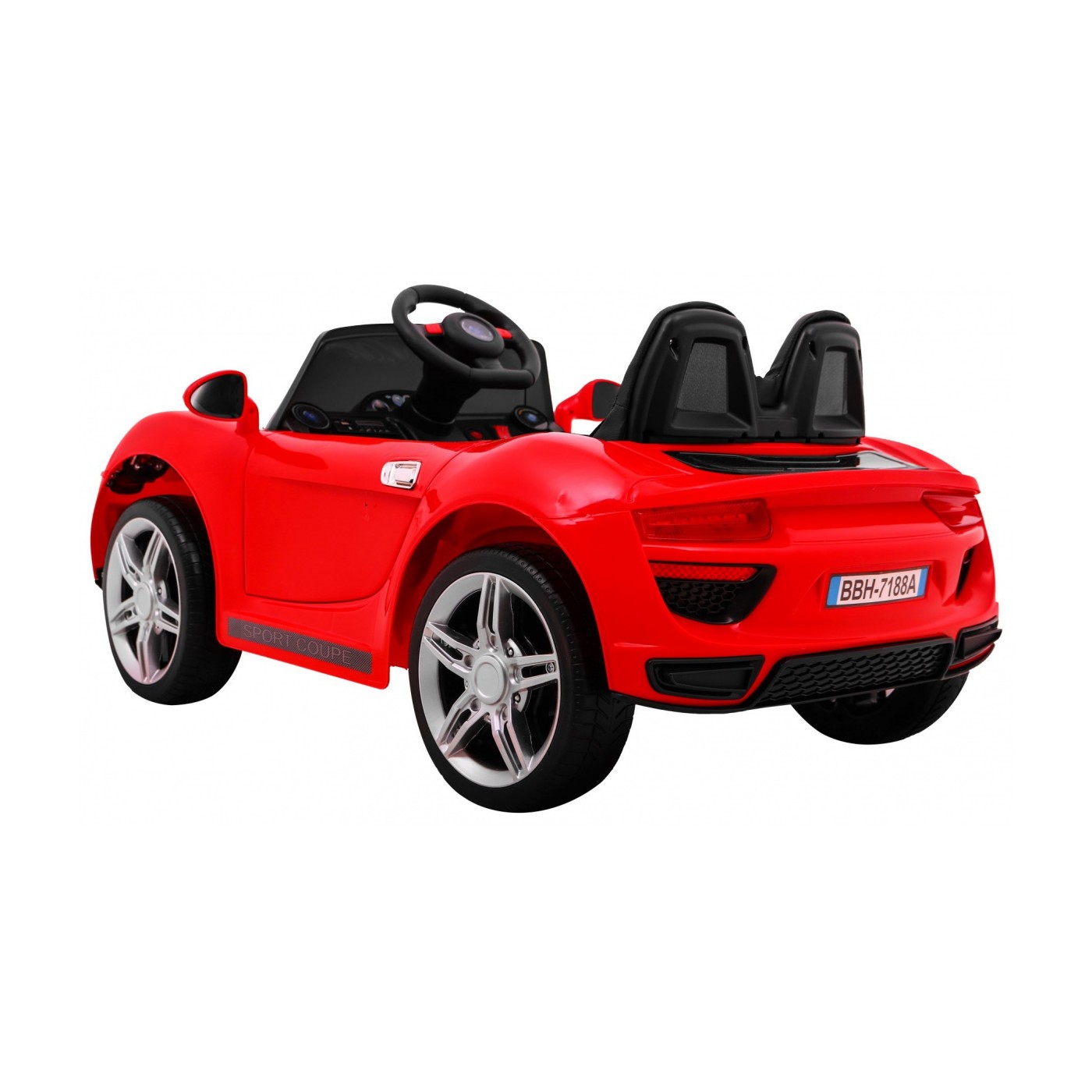 Roadster vozidlo červené