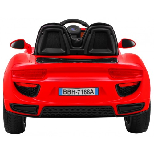 Roadster vozidlo červené