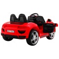 Roadster vozidlo červené