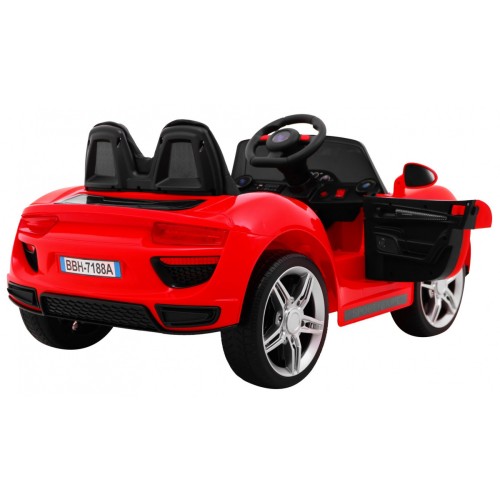 Roadster vozidlo červené