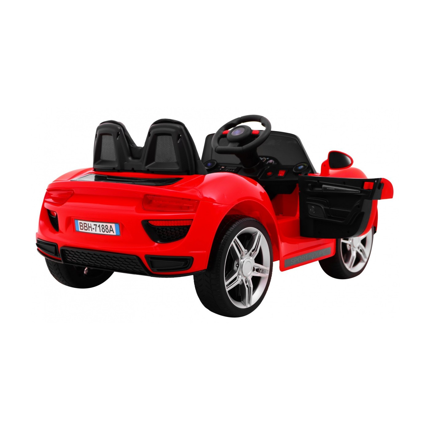 Roadster vozidlo červené