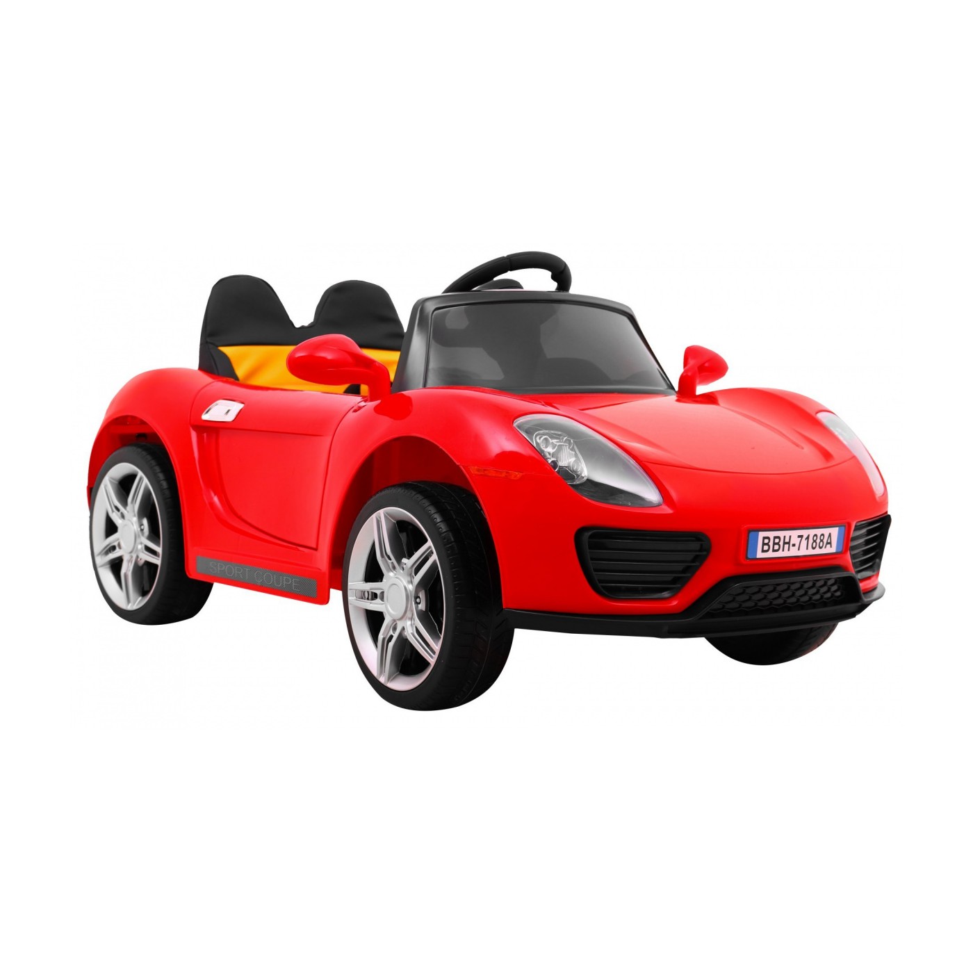 Roadster vozidlo červené