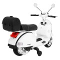 Vozidlo Vespa Scooter bílá