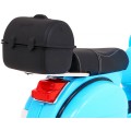 Vespa Kids Elektrická koloběžka Modré pomocné kolíky Audio Eco kůže EVA Pomalý start