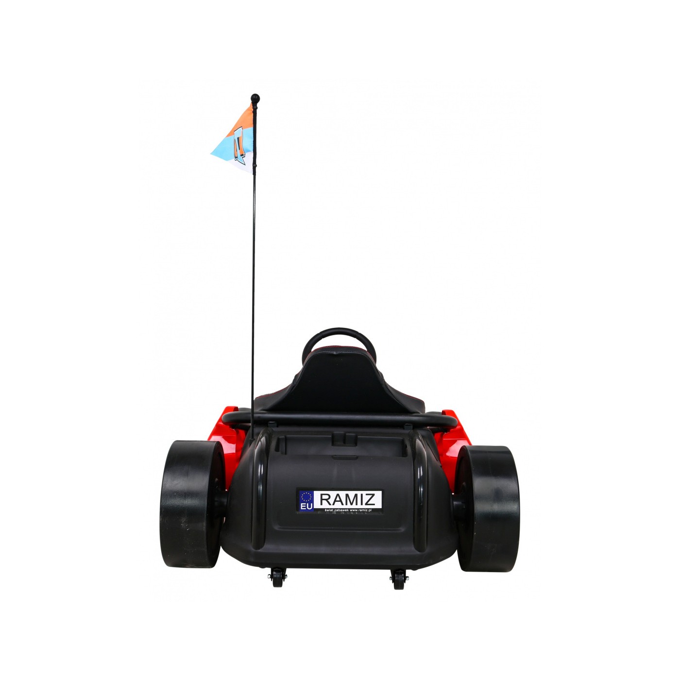 Speed 7 Drift King dětská baterie motokára červená + funkce driftování + sportovní sedadlo + 2 rychlosti + EVA
