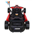 Speed 7 Drift King dětská baterie motokára červená + funkce driftování + sportovní sedadlo + 2 rychlosti + EVA