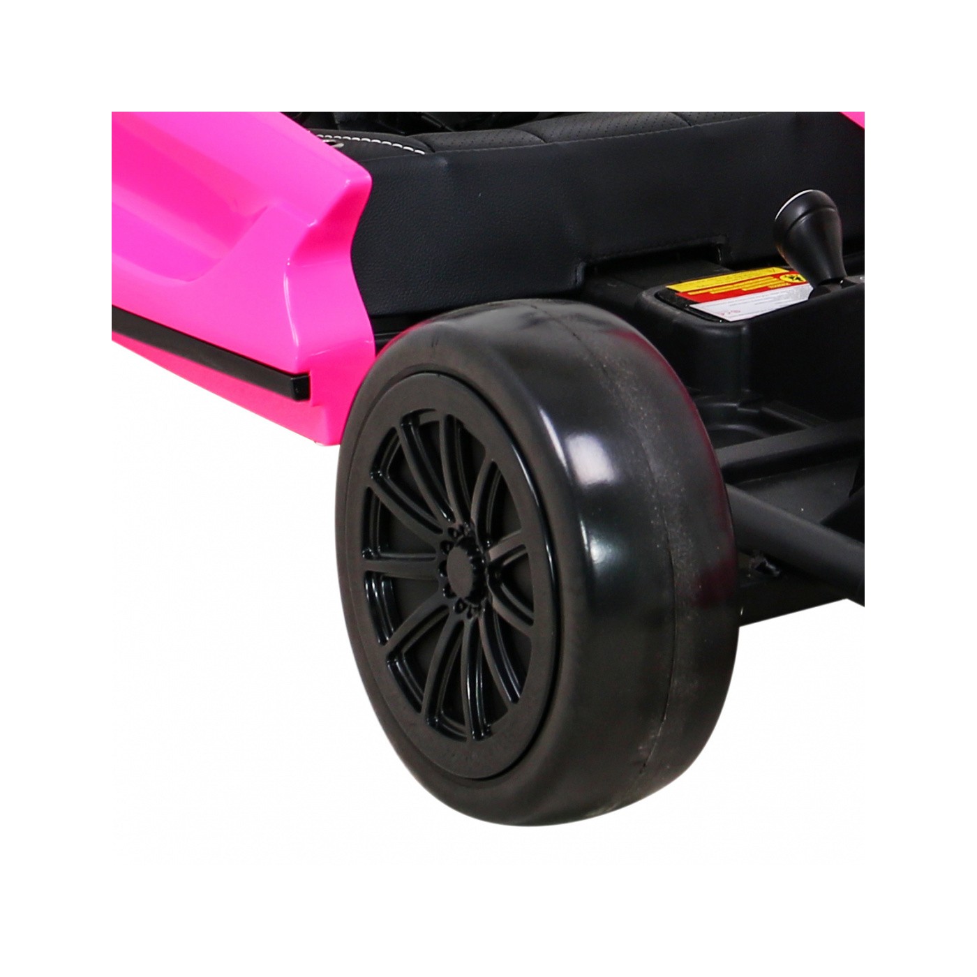 Dětská baterie Speed 7 Drift King Go-Kart růžová + funkce driftování + sportovní sedadlo + 2 rychlosti + EVA