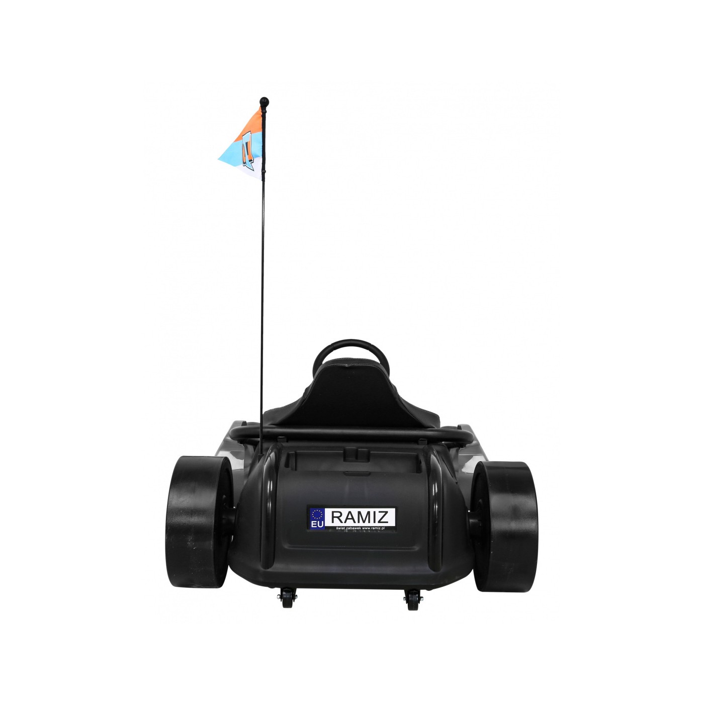 Dětská baterie Speed 7 Drift King Go-Kart Grey + funkce Drift + sportovní sedadlo + 2 rychlosti + EVA