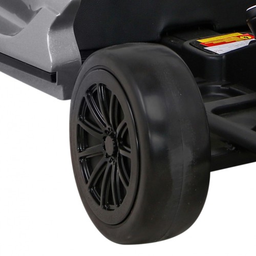 Dětská baterie Speed 7 Drift King Go-Kart Grey + funkce Drift + sportovní sedadlo + 2 rychlosti + EVA