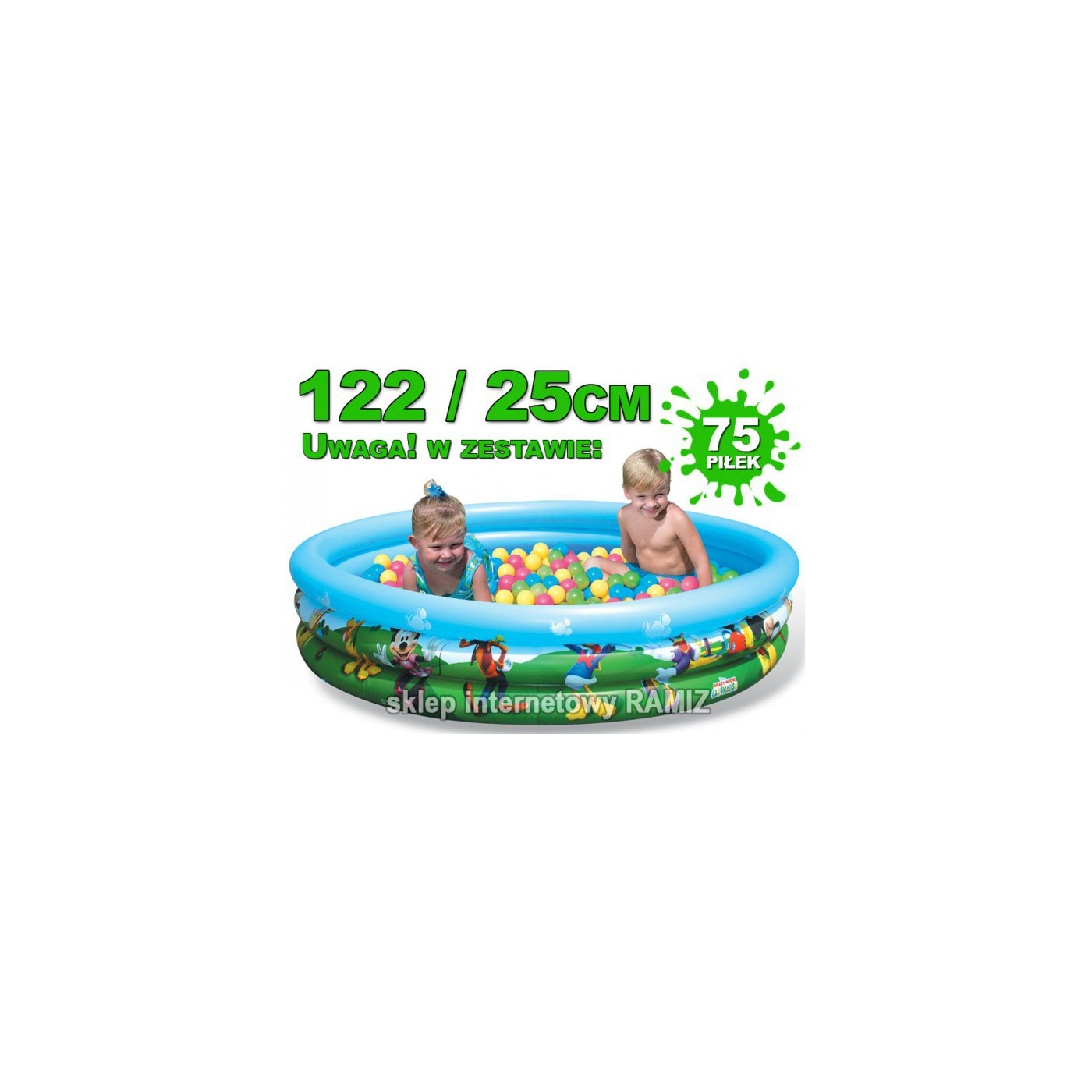 Kuličky MICKEY MOUSE Pool BESTWAY