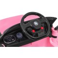 Autko Start Run na dobíjecí růžové + dálkové ovládání + bezpečnostní funkce + MP3 LED
