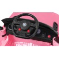 Autko Start Run na dobíjecí růžové + dálkové ovládání + bezpečnostní funkce + MP3 LED
