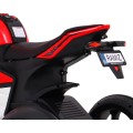 Červené SUPER motocyklové vozidlo