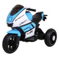 Modré SUPER motocyklové vozidlo