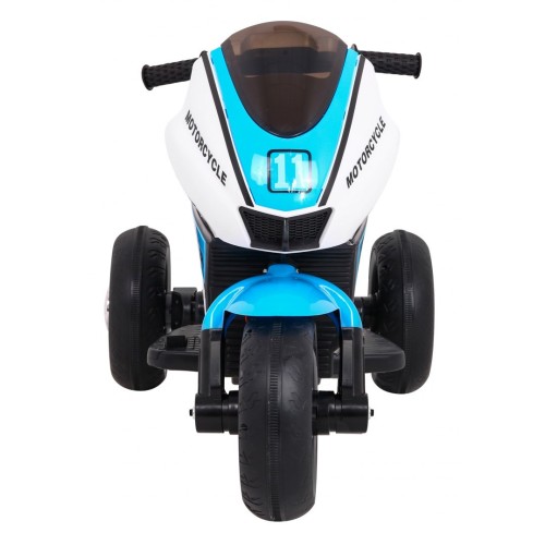 Modré SUPER motocyklové vozidlo