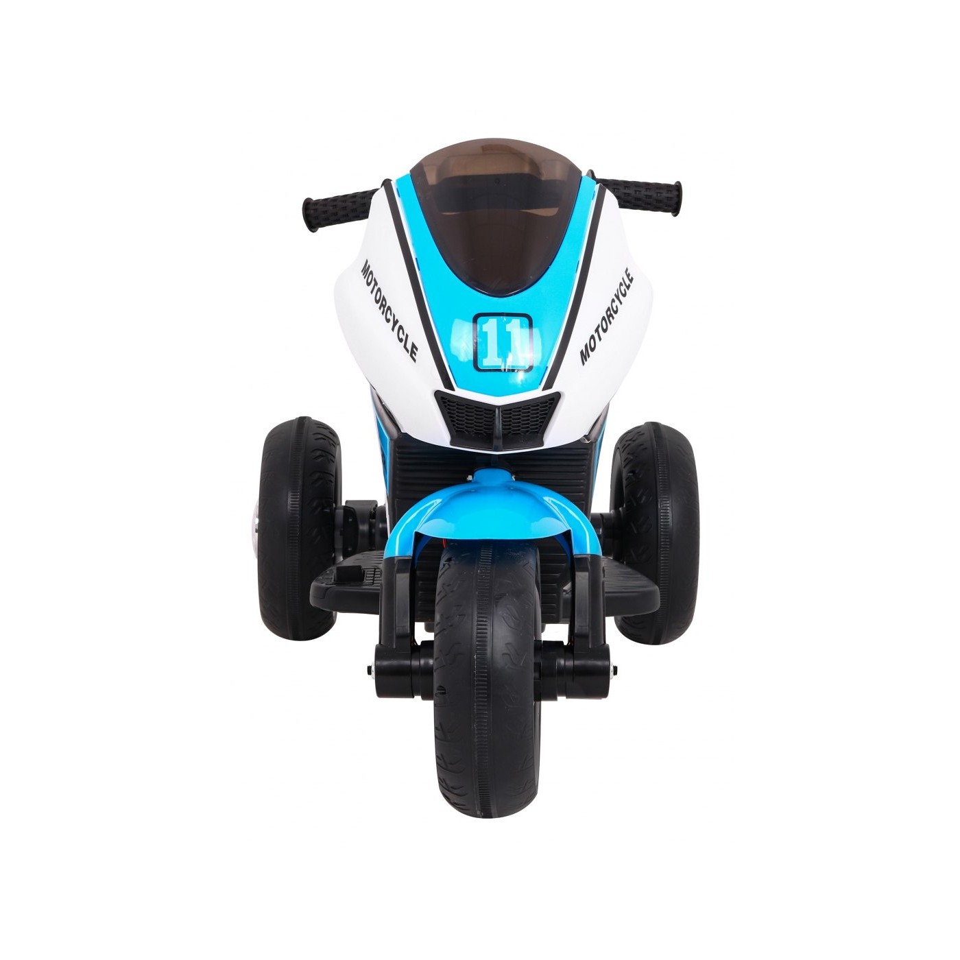 Modré SUPER motocyklové vozidlo