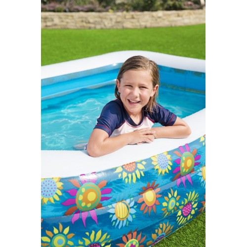 Bazén s mořskou půdou 229 152 56 cm BESTWAY