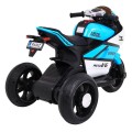 Modré SUPER motocyklové vozidlo