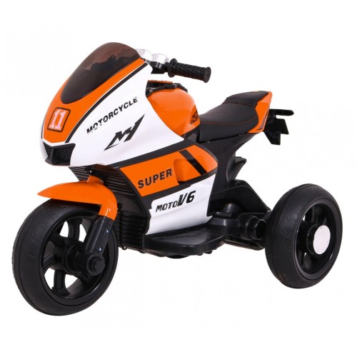 Oranžový SUPER MOTOCYKL