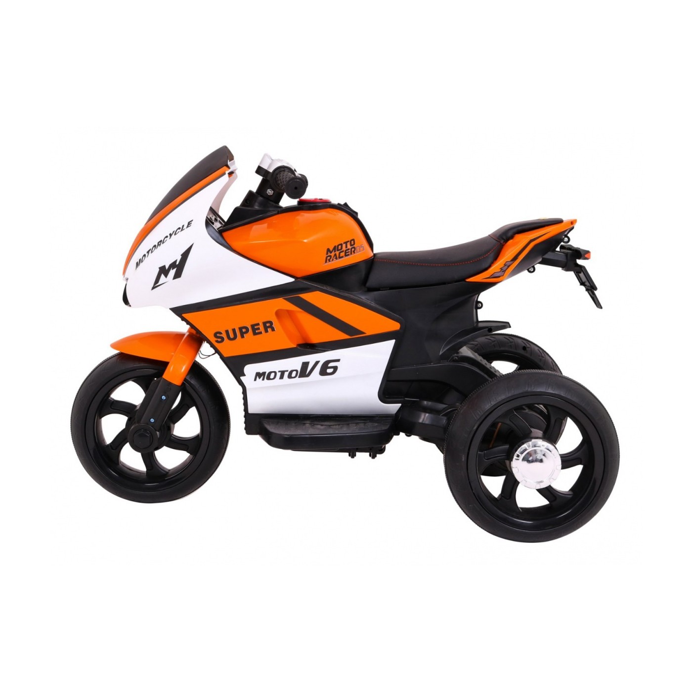 Oranžový SUPER MOTOCYKL