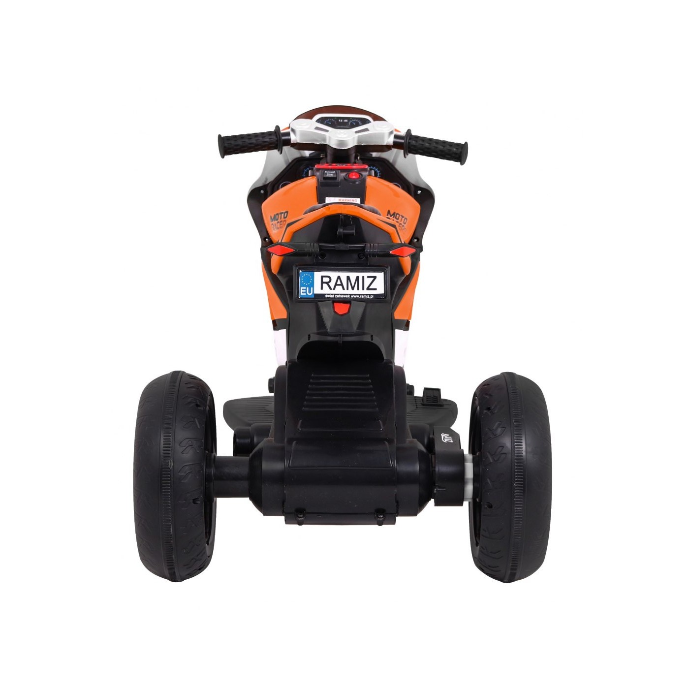 Oranžový SUPER MOTOCYKL