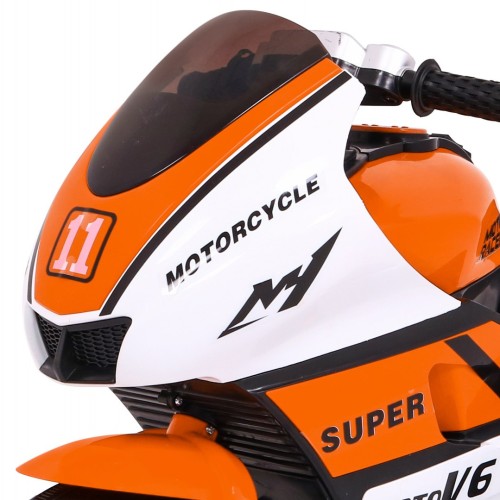 Oranžový SUPER MOTOCYKL