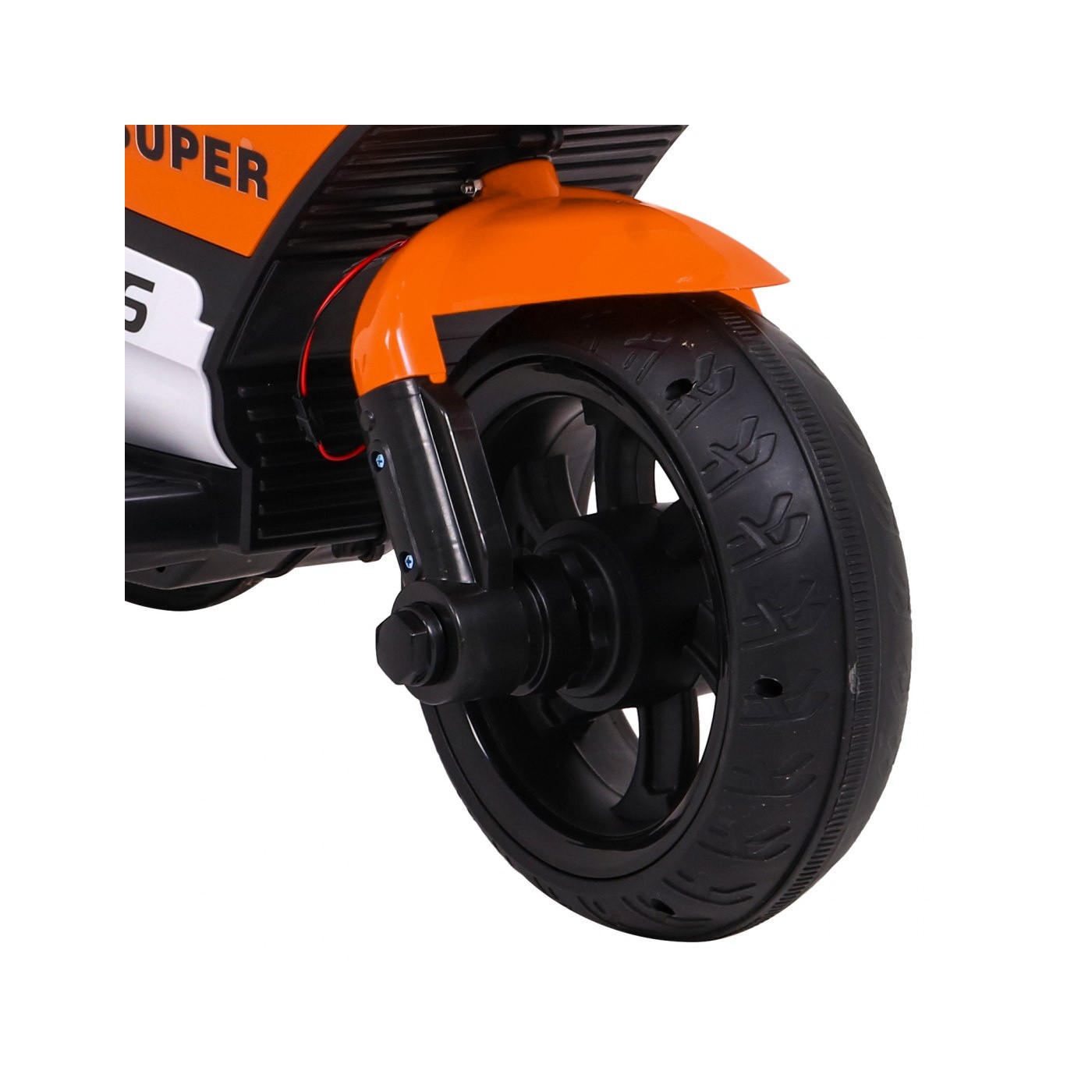 Oranžový SUPER MOTOCYKL