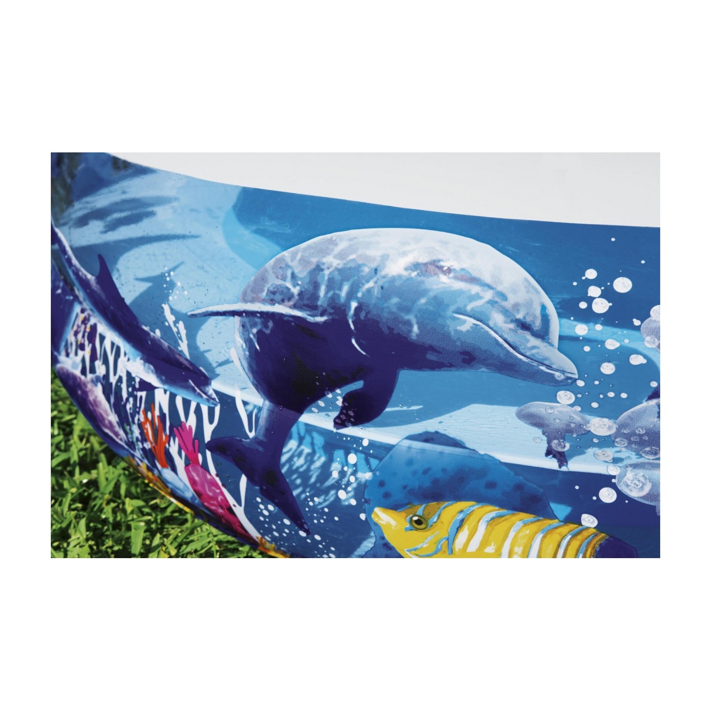 Nafukovací bazén Mořská půda 262x157x46cm pro děti 3+ BESTWAY + opravná lišta