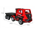 Truck Super Truck s přívěsem pro děti Dálkové ovládání Pomalé startování Kola EVA Audio Light