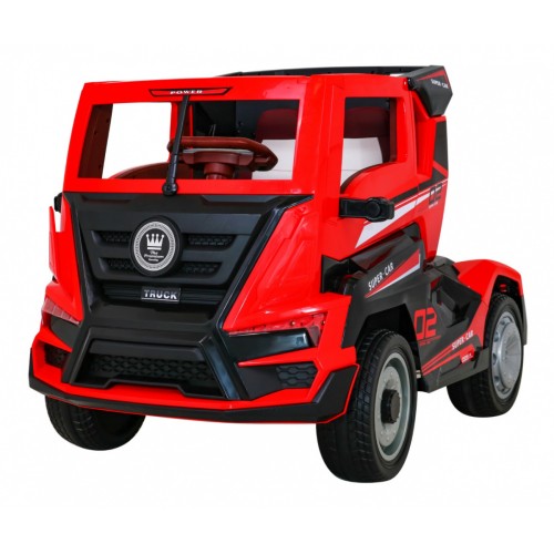 Truck Super Truck s přívěsem pro děti Dálkové ovládání Pomalé startování Kola EVA Audio Light