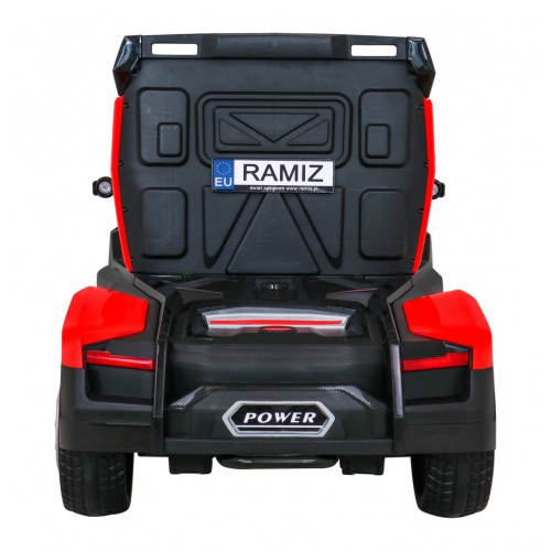 Truck Super Truck s přívěsem pro děti Dálkové ovládání Pomalé startování Kola EVA Audio Light