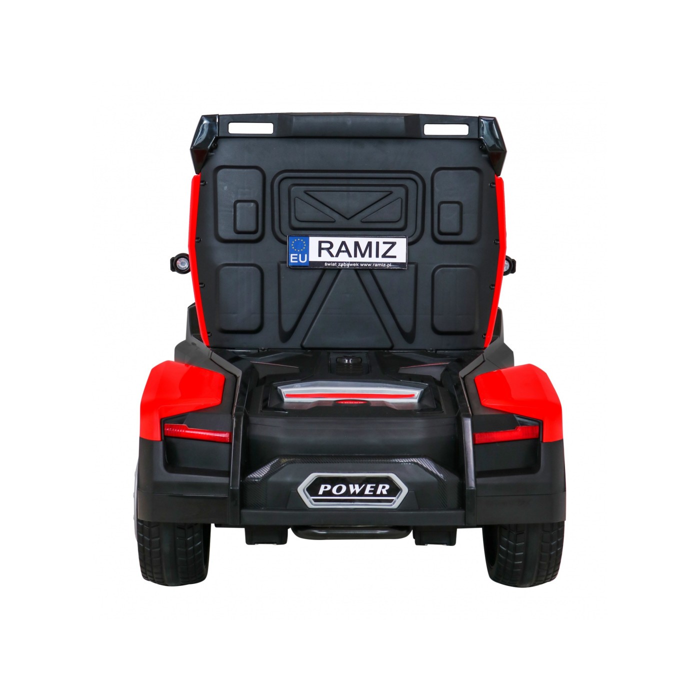 Truck Super Truck s přívěsem pro děti Dálkové ovládání Pomalé startování Kola EVA Audio Light