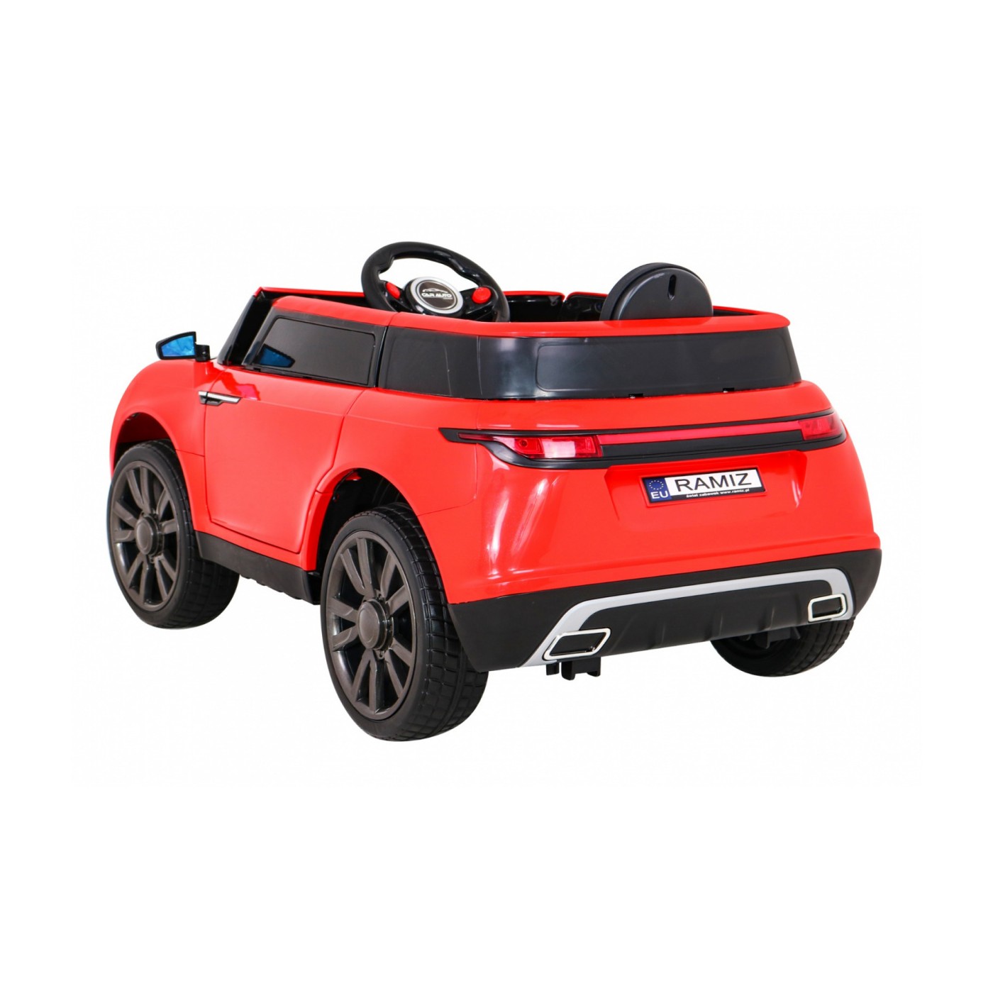 Super-S Děti Dobíjecí Auto Červené Dálkové Pomalé Startování Kola EVA SVĚTLA