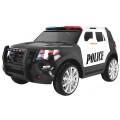 Auto SUV Dětská baterie Powečervená Police Mořské panny Světla Megafon Dálkové ovládání Pomalý start EVA SAMOLEPKY