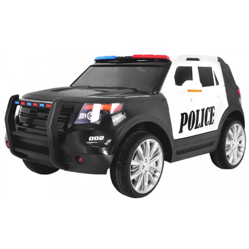 Auto SUV Dětská baterie Powečervená Police Mořské panny Světla Megafon Dálkové ovládání Pomalý start EVA SAMOLEPKY