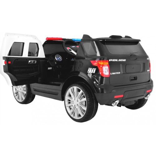 Auto SUV Dětská baterie Powečervená Police Mořské panny Světla Megafon Dálkové ovládání Pomalý start EVA SAMOLEPKY