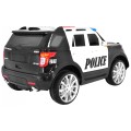 Auto SUV Dětská baterie Powečervená Police Mořské panny Světla Megafon Dálkové ovládání Pomalý start EVA SAMOLEPKY