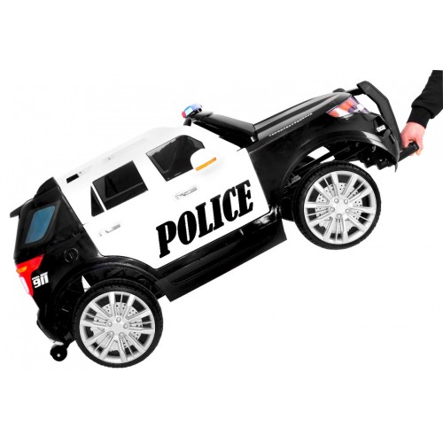 Auto SUV Dětská baterie Powečervená Police Mořské panny Světla Megafon Dálkové ovládání Pomalý start EVA SAMOLEPKY