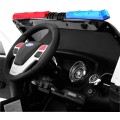 Auto SUV Dětská baterie Powečervená Police Mořské panny Světla Megafon Dálkové ovládání Pomalý start EVA SAMOLEPKY
