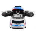 Auto SUV Dětská baterie Policejní mořské panny Světla Megafon Dálkové ovládání Pomalý start EVA SAMOLEPKY