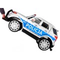 Auto SUV Dětská baterie Policejní mořské panny Světla Megafon Dálkové ovládání Pomalý start EVA SAMOLEPKY