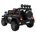 Offroadové vozidlo 4WD na plný úvazek černé