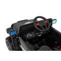 Offroadové vozidlo 4WD na plný úvazek černé
