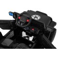 Offroadové vozidlo 4WD na plný úvazek černé