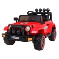 Offroadové vozidlo 4WD na plný úvazek červené