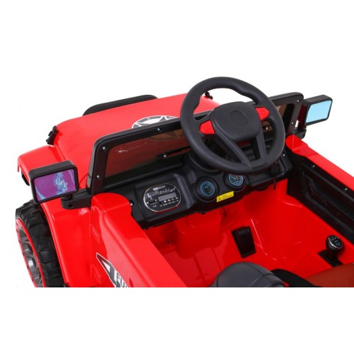 Offroadové vozidlo 4WD na plný úvazek červené