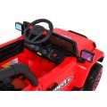 Offroadové vozidlo 4WD na plný úvazek červené